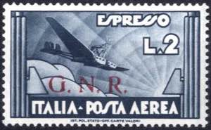 1944, GNR Brescia, Aerea Brescia I tipo, 2 L ... 
