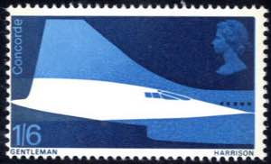 1969, first flight of the Concorde,1S.6d. ... 