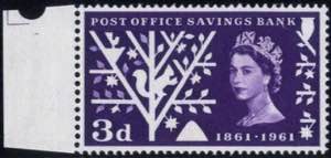 1961, Centenary of Post Office Savings Bank, ... 