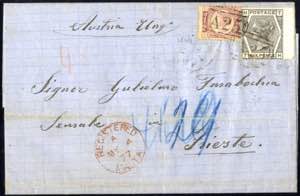 1877, entire registered lettersheet dated ... 