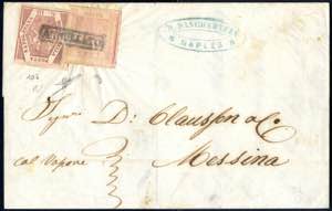 1859, lettera del 2.3.1859 da Napoli a ... 
