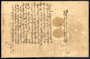 1664, vierseitiges Schreiben eines Matthias ... 
