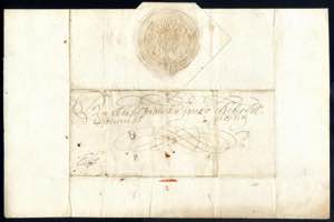 1790/92, Schnörkelbrief von Leopold II, ... 