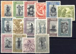 1932, Leben in Papua, komplette Serie 16 ... 