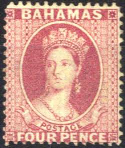 1863/75, Königin Viktoria, 4 P rosa bis ... 