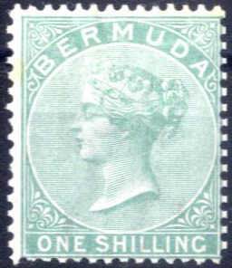 1865/1903, Königin Viktoria, 1 Sh grün ... 