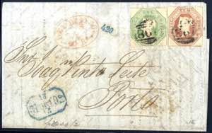 1851, Brief von Manchester am 26.5. nach ... 