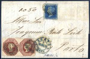 1851, Brief von London (Cavendish Street) am ... 