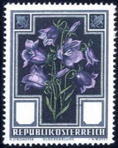 1948, Heimische Blumen Glockenblume, ... 