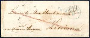1865, Brief von Sulina am 24.9. nach ... 