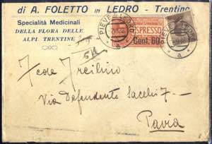 Trentino-Alto Adige 1912-26, lotto di otto ... 