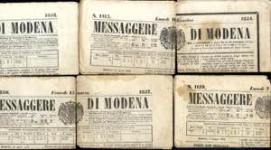 1854/59, lotto di sei giornali del ... 