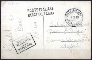 1919, cartolina illustrata da Berat (a ... 