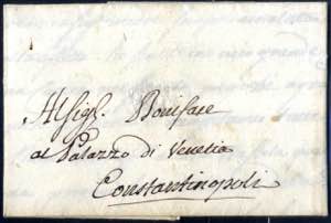 1745, lettera del 17.8.1745 da Venezia a ... 