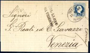 Triest 1880, Brief vom 6.3.1880 von Triest ... 