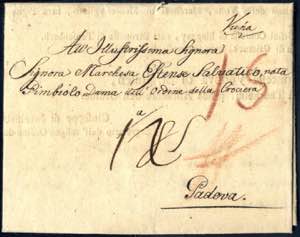 1800, Brief aus Wien vom 20.11.1800 nach ... 