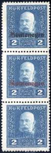 1917, nicht verausgabte Feldpostmarke 2 ... 