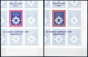 1983, Olympische Winterspiele Sarajevo, ... 