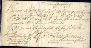 Ebenfurth 1773, Brief von Ebenfurth am ... 