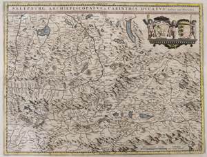 1658, Saltzburg Archiepiscopatus Carintia ... 