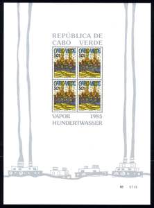 1985, Vapor Hundertwasser, 3 val. in ... 