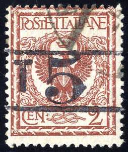 1918/19, Bolzano 3, BZ3/10, Sass. 200,-