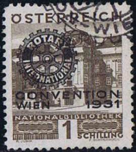 1931, Rotary, 6 Werte, mit Sonderstempel, ... 