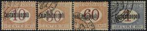 1922, Segnatasse, 10 Cent. - 1 Lira, 4 val. ... 