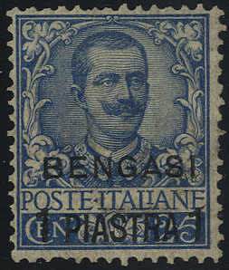 1901, 1 Pia. su 25 Cent. (S. 1)