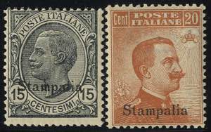 1921/22, Stampalia, 2 val. (S. 10-11)