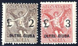 1925, Segnatasse per vaglia, 6 valori, ... 