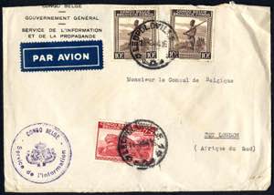 1944, Luftpostbrief vom 14.2.1944 von ... 