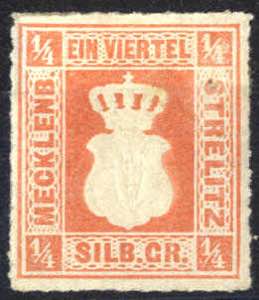 1864, 1/4 Sgr, links oben dünn, Mi. 1