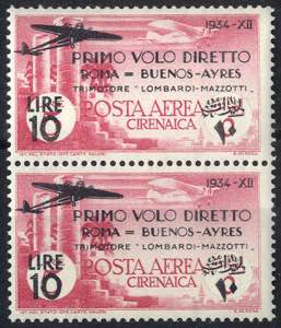 1934, Volo Roma - Brasile, 10 serie di ... 