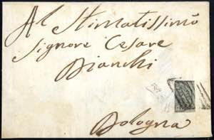 1857, lettera del dicembre 1857 diretta a ... 