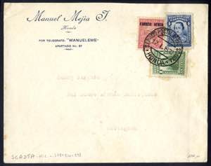 1932, Flugpostbrief von Honda 12.1.1932 nach ... 
