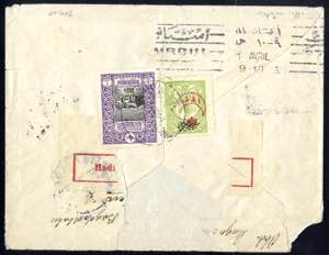 1901/54, Lot zehn Briefe und eine Steckkarte ... 