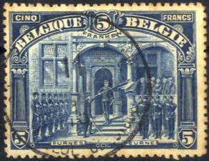 1915, Ansichten 5 Franken gez. 14, ... 