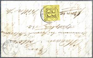 1858, Brief von Gotha am 13.7. nach Kölln ... 