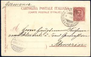 1896, cartolina riccordo di Sorrento ... 