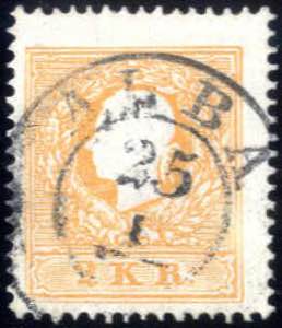 1858, 2 Kreuzer orange in Type II, ... 