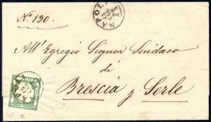 1862, lettera da Napoli il 15.7. affrancata ... 