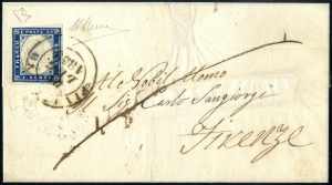 1859, lettera da Fivizzano il 21.7. ... 
