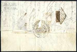 1859, lettera del 22.7.1859 da Bologna a ... 
