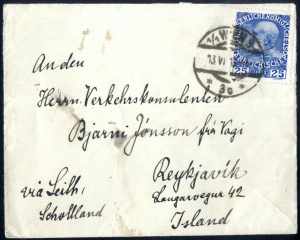 1898/1911, 6 Briefe (zwei eingeschrieben) ... 