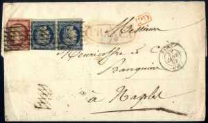 1852, Brief vom 31.1.1852 von Paris nach ... 