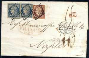 1850, Brief vom 2.8.1850 von Paris nach ... 