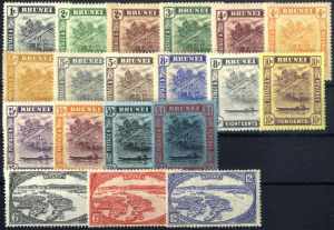 1924/37, Pfahlbauten, komplette Serie 19 ... 