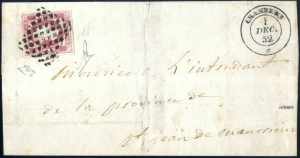 1852, lettera da Chambery il 1.12 per St. ... 