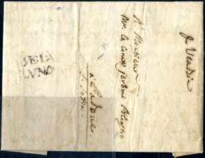 1786, lettera del 3.3.1786 da Belluno a ... 